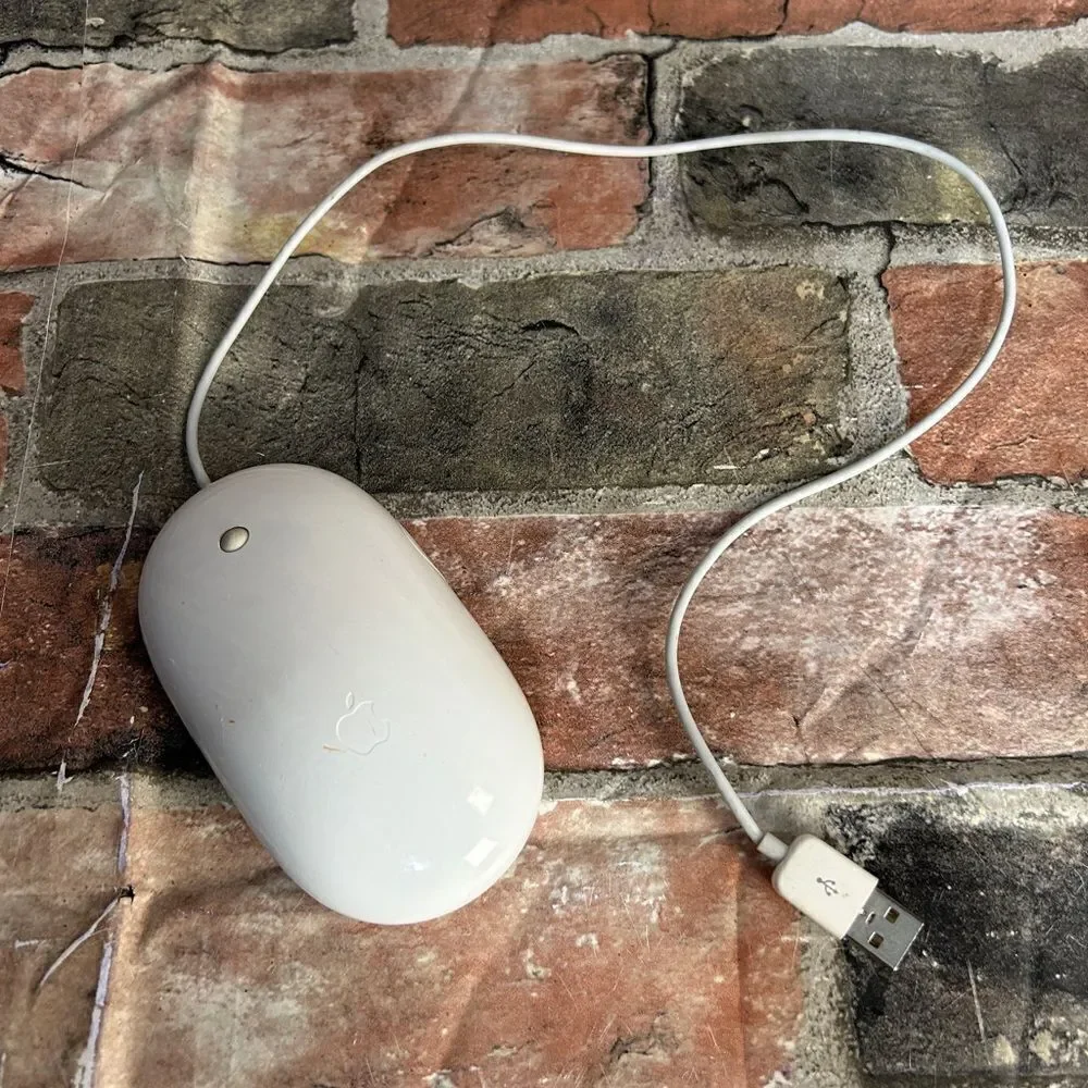 5 for $25🔥Apple Mighty Mouse Wired- USB Wired Optical‎ Mouse for Computers